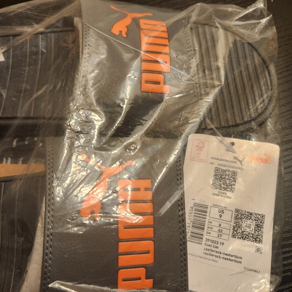 NWT Puma Cool Cat Castlerock Nasturtium Size 9 - Picture 3 of 3